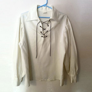 Camisa Escocesa Jacobita Negra para Kilt, Tallas S a 8XL - Fabricante Mayorista de Camisas de Algodón - Product Image 1
