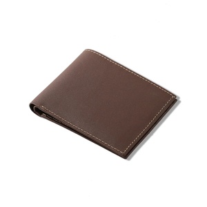Wholesale Luxury Men's Bifold Slim High Quality Genuine Leather <b>Wallets</b> Short <b>RFID</b> <b>Blocking</b> Custom Logo Premium Card Holder 2026 - Product Image 6