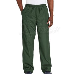 Pantalones Cortavientos para Hombre, Diseño Simple y Minimalista, Color Sólido, Esenciales para el Uso Diario, Pantalones Deportivos - Product Image 4