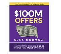 Ofertas de $100M (Edición de bolsillo) Haz que las personas que hacen ofertas se sientan estúpidas por decir no a Alex Hormozi - Ficción (Suministro al por mayor) Sublimación