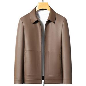 Custom Leather <b>Jacket</b> Manufacturer Genuine Leather <b>Biker</b> <b>Jacket</b> Men’s Leather <b>Jackets</b> Wholesale OEM Leather <b>Jacket</b> Supplier - Product Image 6