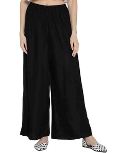 Pantalones de pierna ancha Y2K/Pantalones de pierna ancha listos para las vacaciones/Pantalones elegantes de pierna ancha Pantalones de pierna ancha boho-chic Pantalones de pierna ancha de estilo callejero - Product Image 2