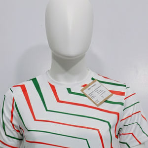 T-shirt de football à col rond en sublimation de qualité supérieure, 100% polyester interlock 140 g/m² - Product Image 2