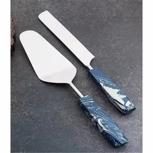 Durable Dessert Cutter Set Metal Cake Knife and Server Stainless Steel Cake Lifter Party <b>Tools</b> - Product Image 5