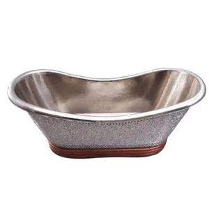 Bañera Independiente de Cobre con Acabado Pulido para Baño, Hotel o Villa - Product Image 3