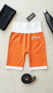 Shorts de sport pour femme à taille haute, sans couture, respirants, pour yoga, fitness, musculation et gym, avec effet push-up fessier et compression, modèle tendance - Product Image 6