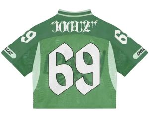 Maillots de football américain sublimés à coupe courte et ample en maille, avec designs personnalisés gratuits, style streetwear - Product Image 4