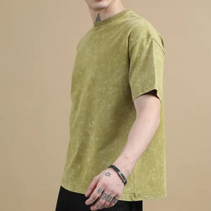 Camisetas para Hombre con Lavado Ácido, Fabricadas en Fábrica 2026, con Colores Personalizados y Camisetas Lisas de Color Sólido para Hombre, Gran Venta, Numica Sports - Product Image 3