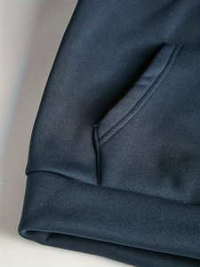 Red, <b>White</b> & Navy Colorblock <b>Zip</b> <b>Up</b> Hoodie | Custom Men's Fleece Sweatshirt Manufacturer | Wholesale B2B Apparel Bangladesh - Product Image 4