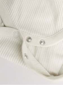 Vêtements Annamar, Combinaison bébé en coton biologique uni personnalisée, Combinaison bébé douce et respirante, Combinaison bébé nouveau-né, Vêtements d'été pour bébé - Product Image 5