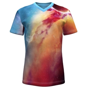 เสื้อยืดผู้ชายแบบสวมใส่สบาย ผลิตตามสั่ง พิมพ์ลายแบบซับลิเมชั่น ผ้าโพลีเอสเตอร์ 100% แห้งเร็ว ระบายอากาศได้ดี เหมาะสำหรับออกกำลังกาย เล่นกีฬา รับผลิตแบบ OEM พร้อมโลโก้ น้ำหนักเบา ประสิทธิภาพสูง - Product Image 3