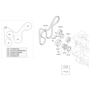 Repuestos y Accesorios para Autos y Camiones Soul New Other 252812B030 - Product Image 2