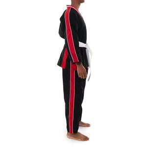 Uniforme de Taekwondo Azul de Primera Calidad, Personalizado con Cuello en V, Dobok de Artes Marciales, Traje de Karate, Equipo de Entrenamiento para Adultos y Niños - Product Image 5