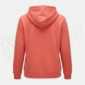 Sweat à capuche épais personnalisé pour femme, en coton, chaud, avec fourrure, vêtement d'hiver, impression frontale personnalisée, en polaire - Product Image 2