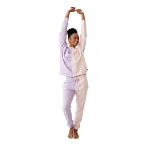 Custom Streetwear Color Block Sweatshirt Women <b>Jumper</b> High Quality Fleece Cotton <b>Pullover</b> Crewneck Sweatshirts Streetwear - Product Image 4
