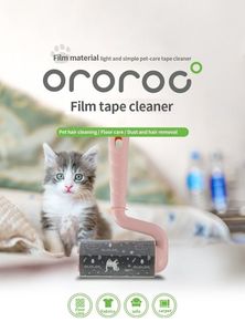 OROROC Rouleau manuel réutilisable en plastique pour l'élimination des poils d'animaux, durable, écologique, rechargeable, 4 outils de nettoyage à poils doux pour canapé, modèle 2 de 10 m - Product Image 3