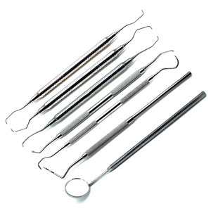 Kit d'instruments de prophylaxie, ensemble d'outils de nettoyage dentaire de qualité supérieure, kit d'instruments de prophylaxie, outils d'examen et de détartrage dentaire - Product Image 1