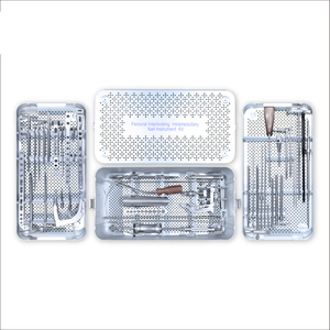 Kit d'instruments de chirurgie orthopédique en acier inoxydable, ensemble d'outils chirurgicaux, équipement médical, kit professionnel réutilisable - Product Image 1