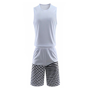 Uniforme de basketball pour hommes sur mesure de qualité supérieure, sans manches, respirant, imprimé, grande taille, séchage rapide, évacuation de l'humidité - Product Image 2