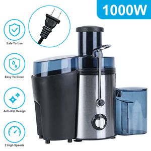 Estrattore di succo centrifugo da 1000W, 2 velocità, tramoggia di alimentazione larga 2,6 pollici, bicchieri da 17oz/54oz, macchina elettrica per succhi - Product Image 2