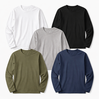 T-shirts à manches longues personnalisés pour hommes, directement de l'usine - Vêtements pour hommes sur mesure en gros, fabrication OEM