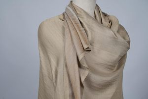 Elegante chal reversible Zari para mujer, suave, de dos tonos, diseño exclusivo, estilo étnico, bufanda de moda para festivales. - Product Image 6