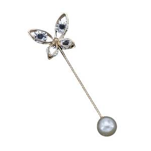 Cristal en gros vente chaude de haute qualité haute qualité Corsage PearlSecure la broche pour éviter l'exposition Broche - Product Image 6