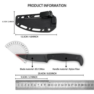 มีดพับแบบ Tactical Drop Point เหล็กดามัสกัส ด้ามไม้ หนา 0.5 มม. คุณภาพระดับอุตสาหกรรม OEM ปรับแต่งได้ ใช้ในครัวสำหรับทำอาหาร ใบมีดตรง 2 นิ้ว - Product Image 6