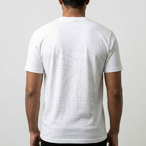 เสื้อยืดพิมพ์ลายพัฟฟ์สำหรับผู้ชายสุดเทรนดี้ ผลิตจากผ้าฝ้ายระบายอากาศได้ดี พร้อมเอฟเฟกต์ลายพิมพ์นูน สำหรับแฟชั่นสตรีทสมัยใหม่ - Product Image 2