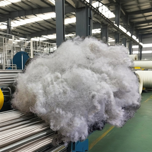 Fibra de Poliéster Reciclada 4D HD Blanca, Hueca, Sin Silicona, del Fabricante Vikohasan, Relleno para Juguetes, Almohadas, Cojines, Mantas y Edredones - Product Image 1