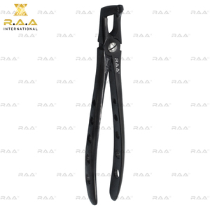 Pinzas de Extracción Dental R.A.A. INTERNATIONAL, Universales para Molares Inferiores, RAA-288, Certificación CE Clase I, Titanio con Recubrimiento Negro - Product Image 4