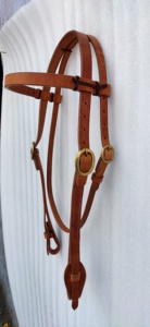 Customizable Genuine Leather High Rise Western <b>Rope</b> Halter Bridle Unique Knotted Brow Design Floral Carving Two-Tone Equestrian - Product Image 3