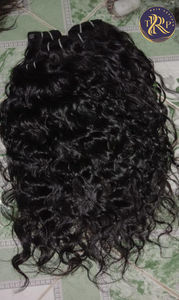 ผมชาวอินเดียธรรมชาติแบบ100% ผมคนหยิกเป็นลอนธรรมชาติผมหยิกเป็นลอนแบบธรรมชาติผมตรง - Product Image 3