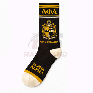 Chaussettes brodées de haute qualité pour les fraternités grecques, idéales pour les organisations et événements universitaires - Product Image 3