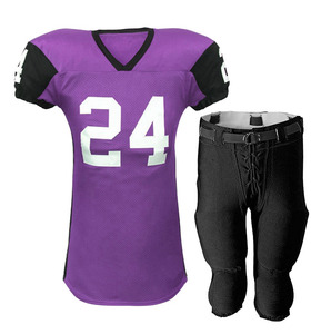 Dernier design, uniforme de football américain professionnel pour hommes, grande taille, 100% polyester, respirant, coupe-vent, respectueux de l'environnement - Product Image 6