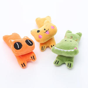 Jouet à mâcher interactif et robuste pour chat, en peluche douce en forme d'animal mignon, pour chien et chat, avec herbe à chat, vente en gros, nouveauté, fournitures pour animaux de compagnie - Product Image 4