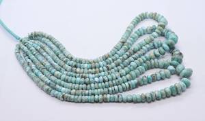 ลูกปัดลาริมาร์ธรรมชาติทรงกลมเรียบขนาด 5-9 มม. ลูกปัดพลอยลาริมาร์ทรงกลมเรียบธรรมชาติ 16 นิ้ว สำหรับทำเครื่องประดับ - Product Image 6