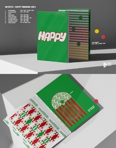 JIN (BTS) - (1ER ÁLBUM SOLO) HAPPY [ESTÁNDAR] CD Oficial Original Música Kpop Sellado con Photobook Tarjeta Rasca y Gana Ídolo Coreano - Product Image 4