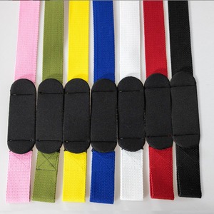 Sangles de levage réglables en nylon avec fermeture Velcro, équipement d'entraînement de musculation, unisexe - Product Image 6