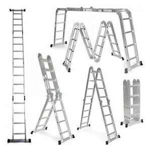 En131 công nghiệp đa chức năng NVLG-44A vietladders 4 đoạn nhôm kết hợp gấp phần mở rộng thang 6 khớp ngoài trời - Product Image 6