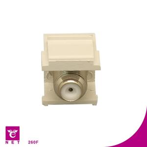 Inserto tipo F niquelado para su sistema de cine en casa - Product Image 2