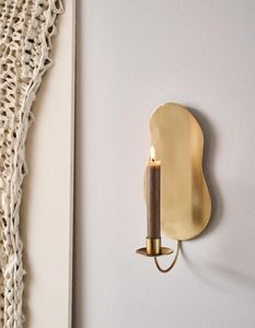 Aplique de Pared Decorativo de Latón, Portavelas de Pared para Decoración Interior Moderna y Lujosa de Hogares, Hoteles, Restaurantes y Oficinas - Product Image 4