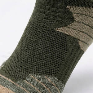 High Quality Breathable Quick Drying Basketball <b>Socks</b> Athletic Performance Moisture Wicking Cushion Customized Color <b>Soft</b> Pair - Product Image 5