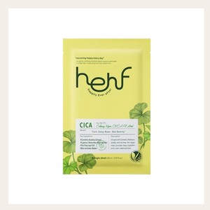 แผ่นมาส์กหน้าเกาหลี hehf Yueo skin fit Calming vegan Cica Pit Mask 5 ชิ้น แผ่นมาส์กหน้าปลอดเชื้อ ไฮยาลูรอน แอซิด แผ่นมาส์กหน้า - Product Image 5