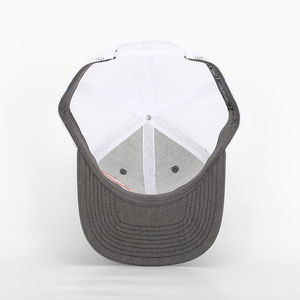 Gorra Trucker Personalizada con Logotipo Bordado, Malla Trasera, 6 Paneles, Cierre a Presión, con Parche de Montaña para Deportes y Eventos al Aire Libre - Product Image 6