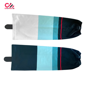 Custom <b>Ice</b> Hockey Socks Breathable Eco-Friendly Anti-Bacterial Professional Team Socks Durable Stretch for Adult Player Bottom - Product Image 2