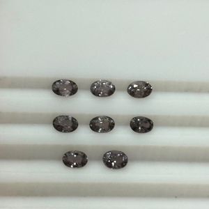 พลอยสปิเนลสีเทาธรรมชาติทรงรีขนาด 6x4 มม. คุณภาพสูงจากแทนซาเนีย สะอาดภายใน ไม่ผ่านการปรับแต่ง ขายส่ง - Product Image 1
