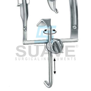 Écarteurs abdominaux à bâillon de bouche Ensemble complet avec 3 lames de langue La base des instruments chirurgicaux par SUAVE SURGICAL INSTRUMENTS - Product Image 6