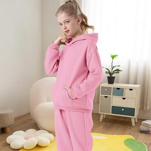 ชุดวอร์มเด็กชายเด็กหญิง ผ้าฝ้ายเนื้อนุ่ม สวมใส่สบาย ชุดกีฬา ผู้ผลิต OEM - Product Image 3