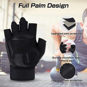 Guantes de Entrenamiento Fawn International para Levantamiento de Pesas, Antideslizantes, de Silicona, con Cordones y Agarre para Gimnasio y Fitness, Unisex - Product Image 5